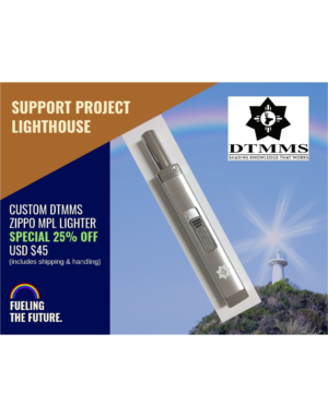 Custom DTMMS Zippo MPL Lighter